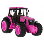 Ružový traktor